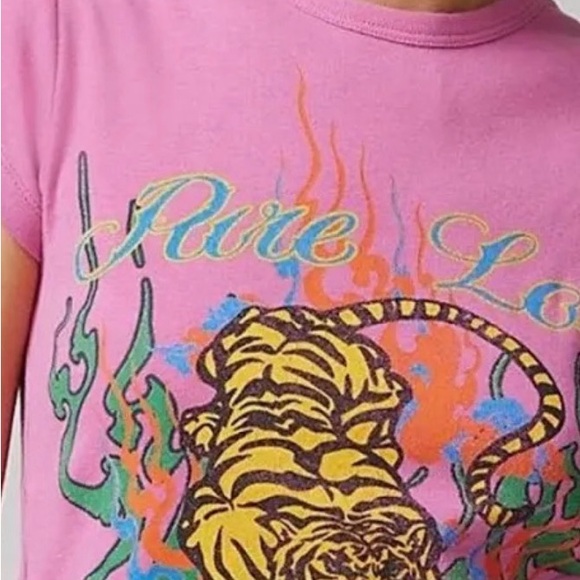 Urban Outfitters Pink Casual Tee - Picture 4 of 4